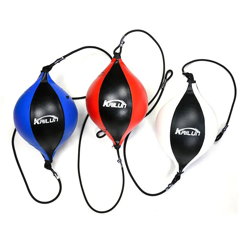 Punching Speed Ball with Elastic Rope Hanging Boxing Ball Reflex Pear Dodge Ball Suspension System