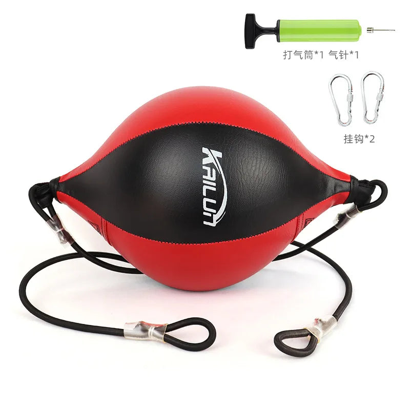 Punching Speed Ball with Elastic Rope Hanging Boxing Ball Reflex Pear Dodge Ball Suspension System