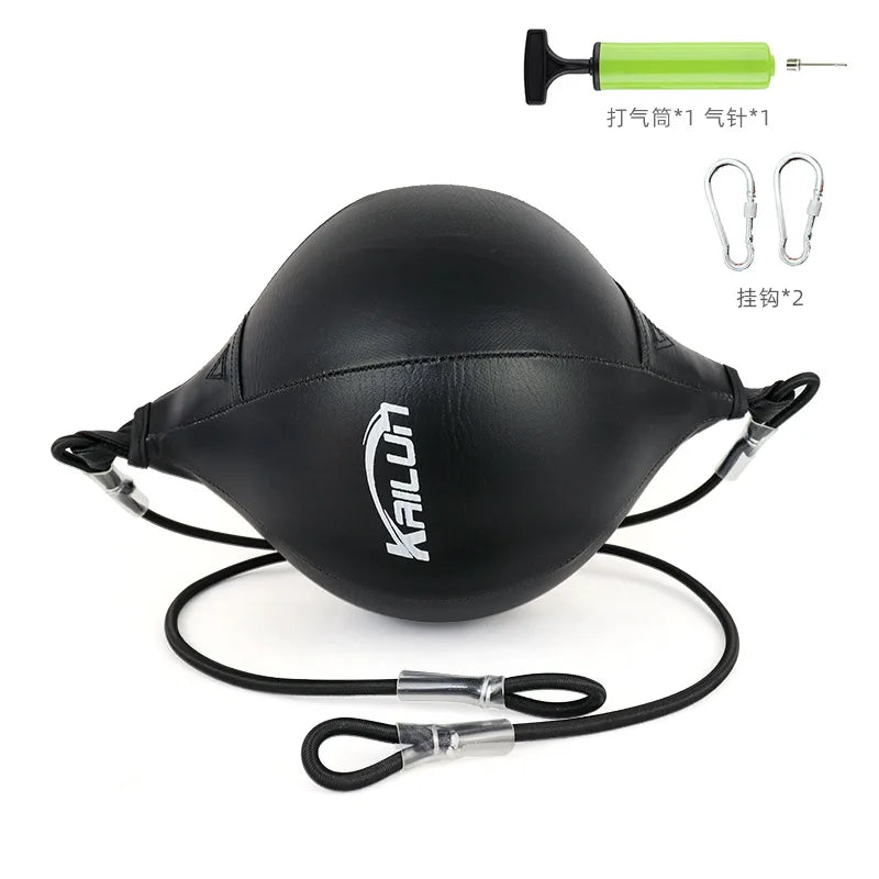 Punching Speed Ball with Elastic Rope Hanging Boxing Ball Reflex Pear Dodge Ball Suspension System