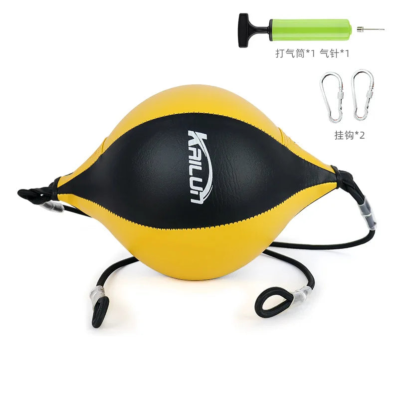 Punching Speed Ball with Elastic Rope Hanging Boxing Ball Reflex Pear Dodge Ball Suspension System
