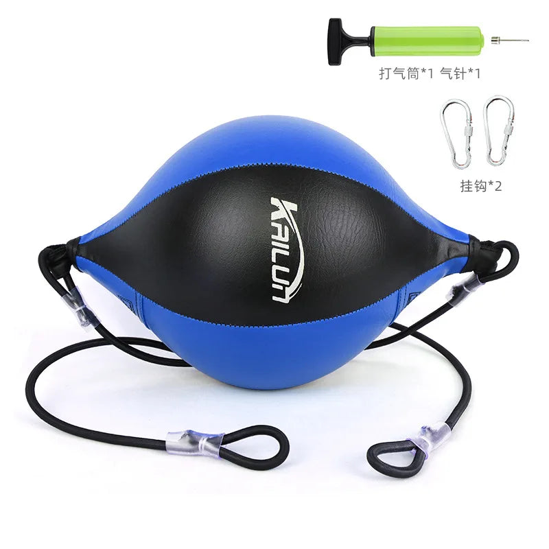 Punching Speed Ball with Elastic Rope Hanging Boxing Ball Reflex Pear Dodge Ball Suspension System