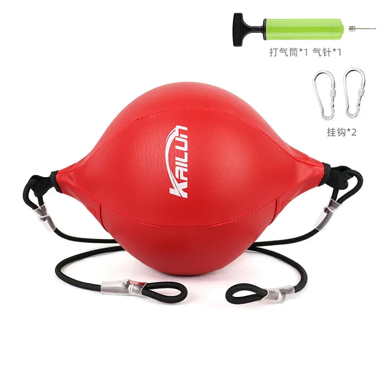 Punching Speed Ball with Elastic Rope Hanging Boxing Ball Reflex Pear Dodge Ball Suspension System