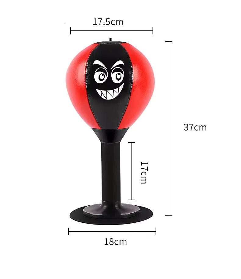 Good Sales Boxing Speed Punch Ball Desktop Bag for Desk with Suction Cup Strain Tension Toys Desktop